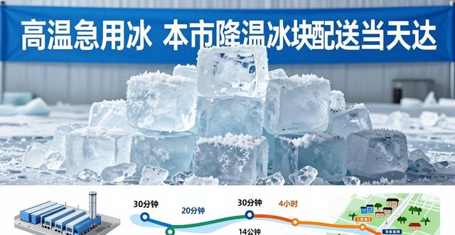 降温冰块配送流程_高效靠谱冰块运输_渝北降温冰块配送